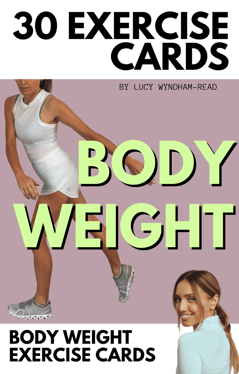 Exercise Snack Workout Cards - At Home BodyWeight