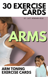 ARM TONING FOR WOMEN - Exercise Cards  at Home for Arms