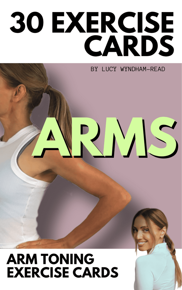 ARM TONING FOR WOMEN - Exercise Cards  at Home for Arms