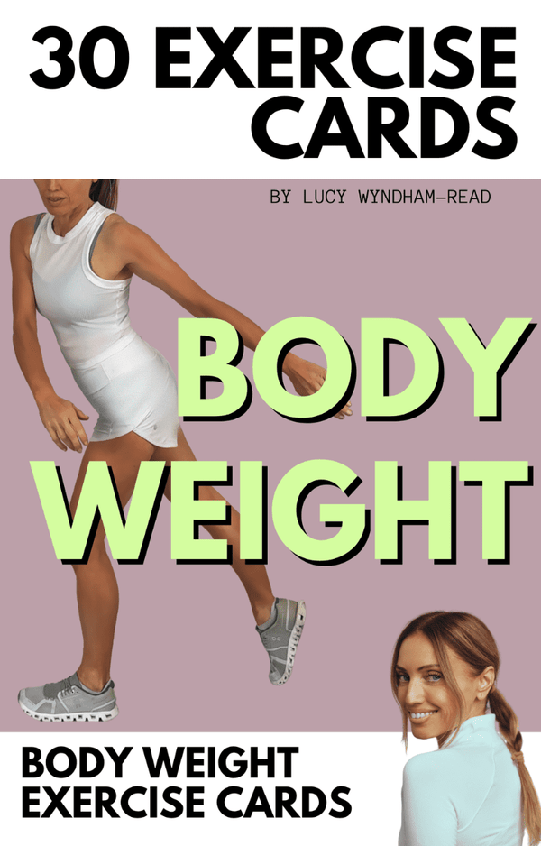 Exercise Snack Workout Cards - At Home BodyWeight